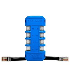 Jonard Tools 8 Position In-Line Modular Adapter RJ45 RJ12 RJ11 8P Banjo BAN-800