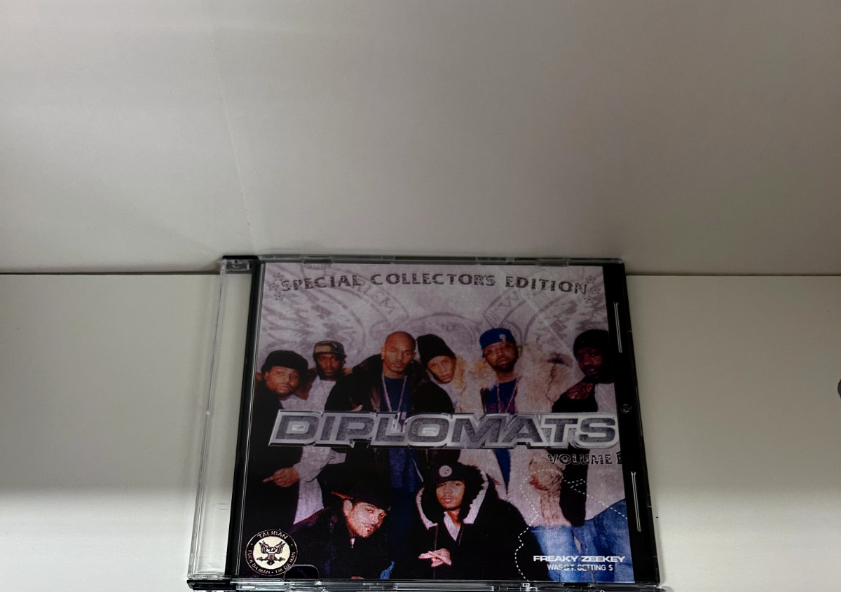 DIPLOMATS VOL 1 NYC DIPSET PROMO MIXTAPE MIX CD RARE CAM'RON JIM JONES JUELZ