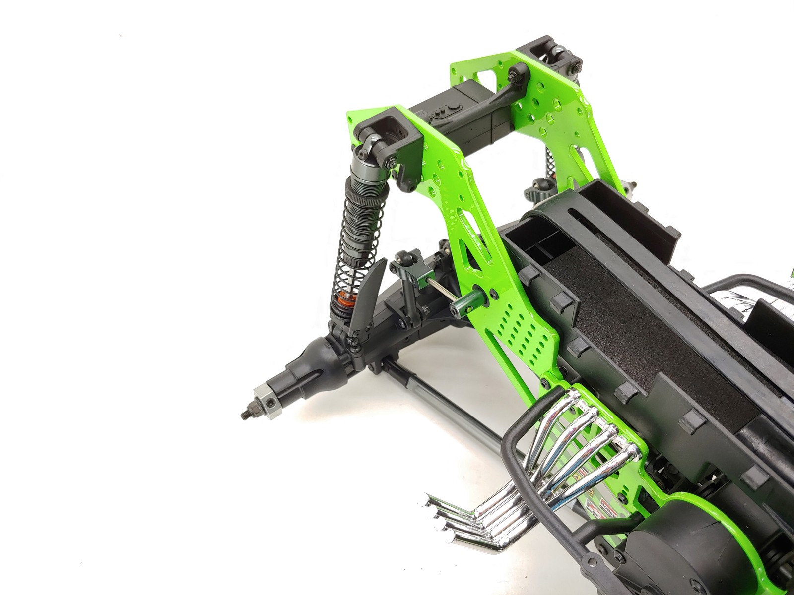 Losi LMT Grave Digger 1/8 Solid Axle Monster Truck Roller Slider Chassis Treal