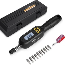 Digital Torque Screwdriver, 2.66-53.1 in.lb/0.3-6 N.m Adjustable Screwdriver