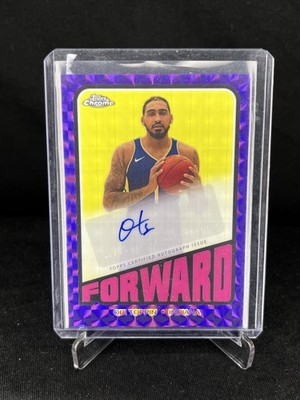 2023-24 Topps Chrome - 1972 Topps Autographs Obi Toppin #TA-OT (AU)