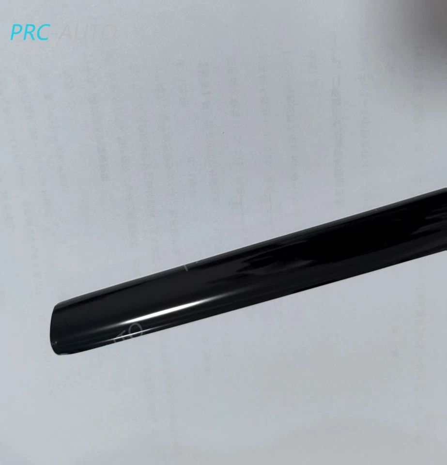 Tira de ventana de acero negro brillante moldura cubierta embellecedor para Audi Q7 2007-2015  Foto 3 de 4