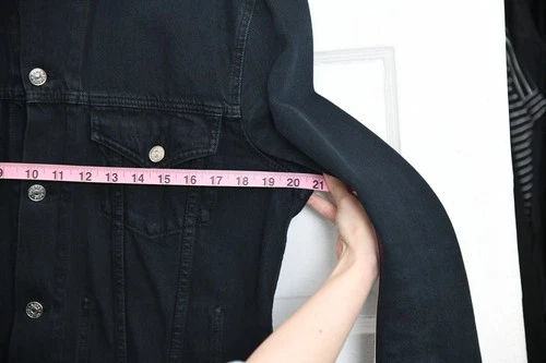 Acne Studios Jam Overdye PAW15 Dark Blue Denim Trucker Jacket / Size 52 / Large image 5