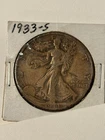 1933 S Walking Liberty Half Dollar