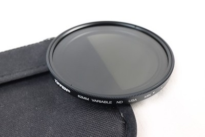 Tiffen 82mm Variable ND Neutral Density Lens Filter with Soft Case