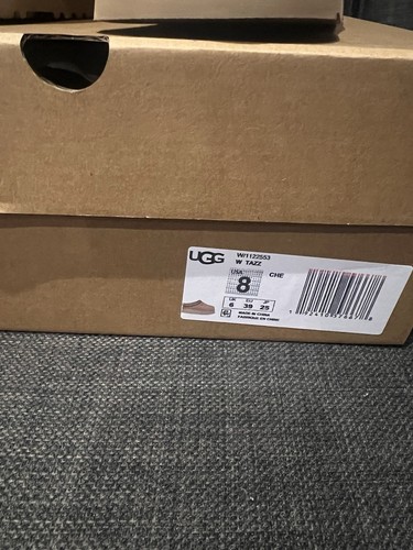 UGG Tasman (Tazz) Slipper Shoes chestnut colour Size UK6 EU39 NEW BOX - Picture 8 of 8