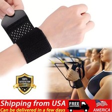 5PC Adjustable Sports Wrist Band Brace Wrap Support Strap Carpal Tunnel Bandage