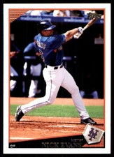 Nick Evans 2009 Topps #653 New York Mets MLB READ FREE SHIPPING AutographDen