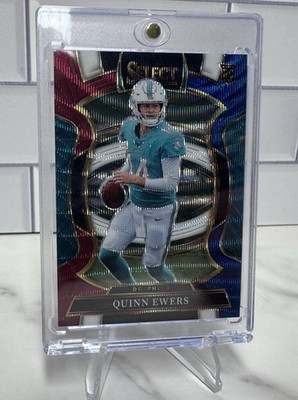 287/399 Panini 2025 Select Concourse Quinn Ewers Tri-Color Prizm RC