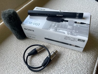USED Sony ECM-VG1 Electret Condenser Short Shotgun Microphone
