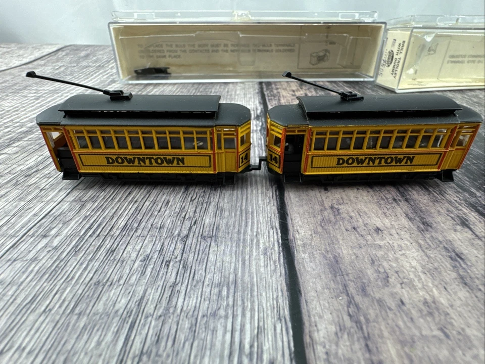 Model Power N 7507 Tram Downtown, Light, DC, Excellent in Original Packaging, Te - Image 2 of 4