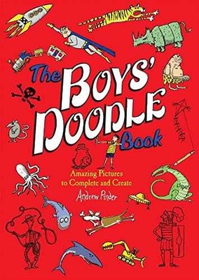 The Boys' Doodle Book: Amazing - Paperback, by Pinder Andrew - Acceptable n