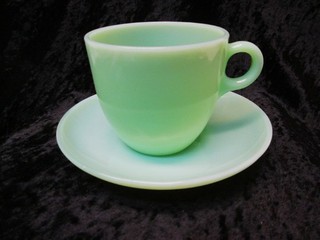 Fire-King Jade Cup
