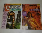 CONAN EL SALVAJE MAGAZINE BOOK VINTAGE 1996 ARGENTINA N°1 , N°2 VINTAGE !!