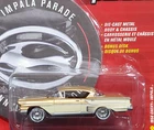 Johnny Lightning 58 1958 Chevy Impala Parade Chevrolet Collectible Car w/RRs Gld