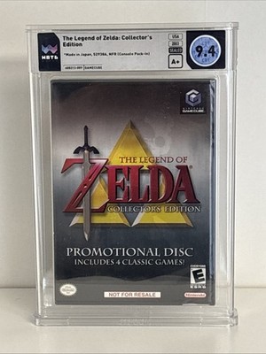 The Legend Of Zelda Collectors Edition Not For Resale (nfr) GameCube 9.4 A+ Wata