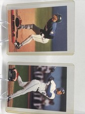 Ken Griffey Jr Cards 1992 and 1993 Topps Stadium Club