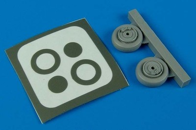 Aires 7211 - 1:72 SAAB Tunnan J/S 29 wheels & paint masks Für Heller Bausatz - N