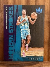 2023-24 Panini Court Kings Rookies I Brandon Miller #80 (RC) Modern Strokes Blue