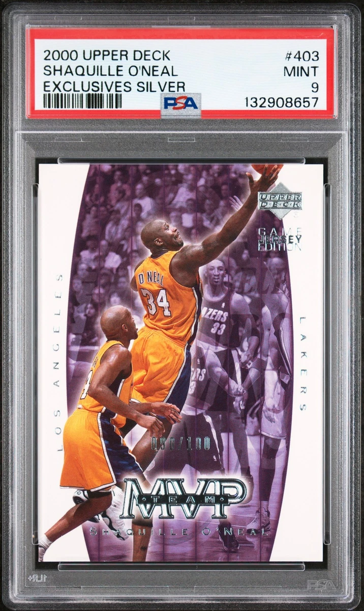 Shaquille O'Neal Basketball Serial Numbered Sports Trading Cards