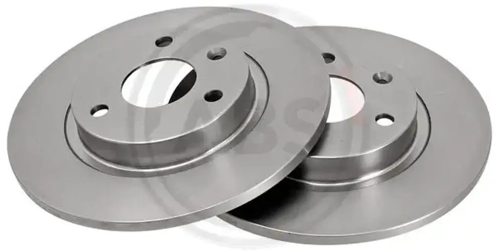 2x Brake disc solid 16145 A.B.S. for CITROËN PEUGEOT MEGA