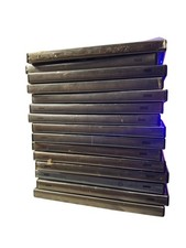 15ct EMPTY Black DVD Cases Lot of 15 Good Condition FREE SHIPPING