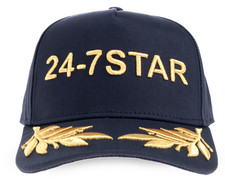 Dsquared2 Baseball Cap 24-7STAR Gold Embroidery Icon Trucker Cap Baseball Cap