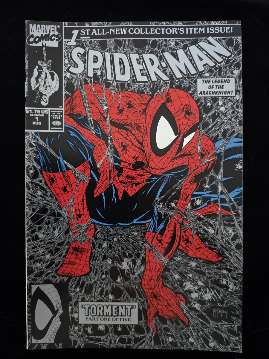 Spider-Man #1, Marvel, 1990 **Silver Edition** Near Mint | eBay