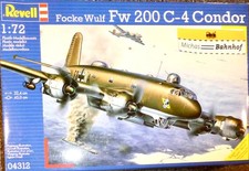 Revell 04312 Focke Wulf Fw 200 C-4 Condor Bausatz ungebaut 1:72 OVP LF1 å