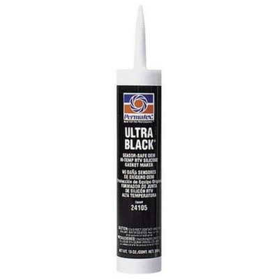 24105 Ultra Black Maximum Oil Resistance RTV Silicone Gasket Maker, 13 oz.