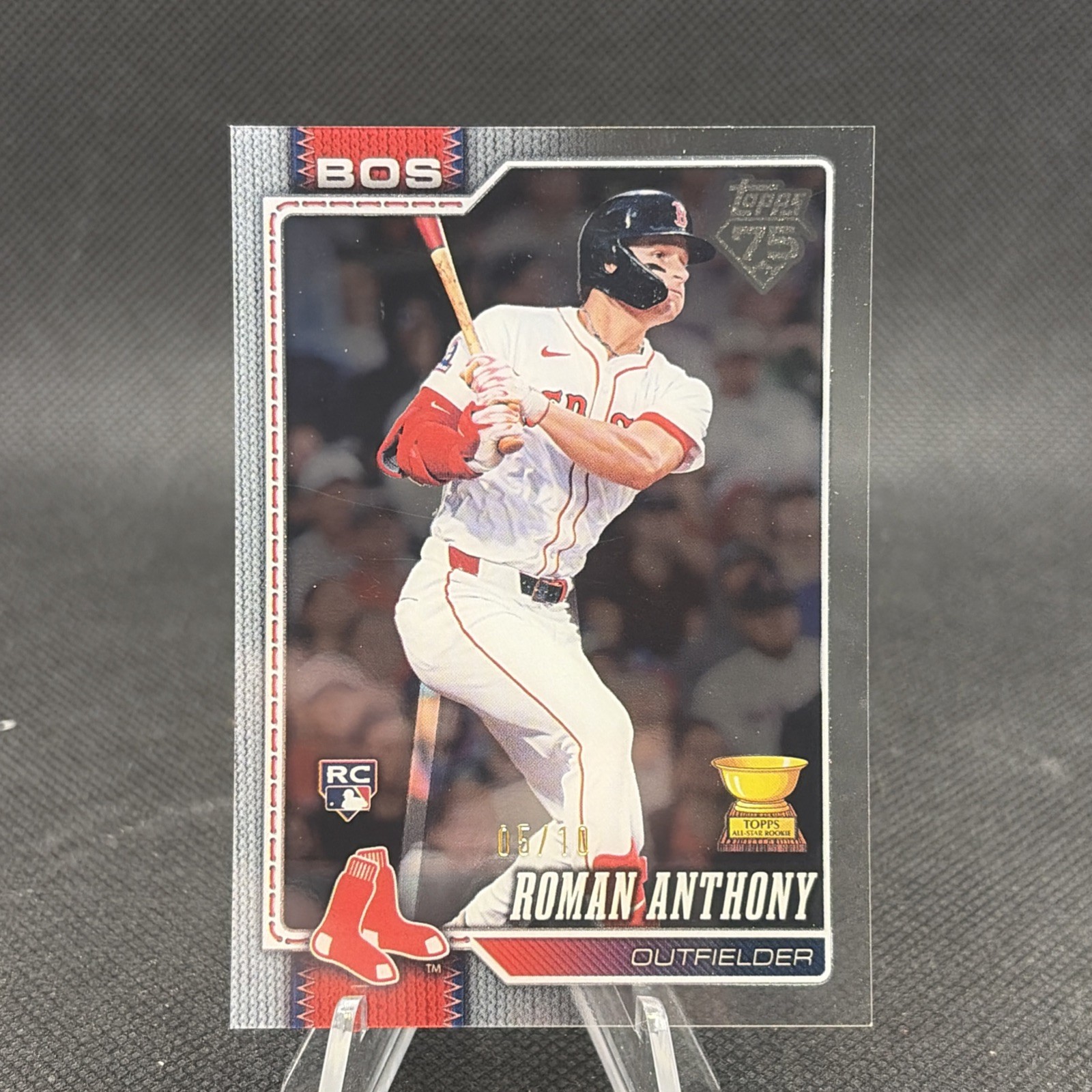 2026 TOPPS SERIES ONE 1 Roman Anthony #189 CLEAR ACETATE #’d 5/10 Red Sox 🔥🔥