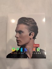 Openear Duet Wireless Bone Conduction Headset Bluetooth Open-Ear Black Headband
