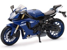 NEW OFFICIAL Yamaha YZF-R1 Motorcycle Blue/Black 1/12 Diecast Model by New Ray