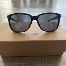 Burberry Sunglasses, B 4181 3001/87 3N Black, 58-17-140, Plastic, Made in Italy