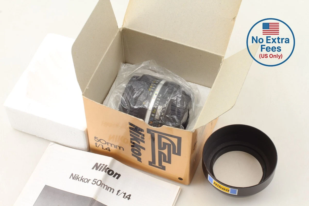 Nikon Ai-S NIKKOR 50mm F1.4 箱付 Nikon AI-S 50mm f/1.4 Camera Lenses for sale - eBay