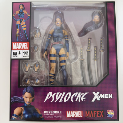 MAFEX Psylocke Comic Ver. No.141 X-Men Medicom Marvel Action