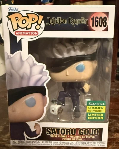FUNKO POP! JUJUTSU KAISEN SATORU GOJO WITH DEFEATED JOGO SDCC SHARED EXCLUSIVE