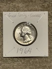 1964 Washington Quarter 25c