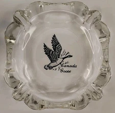 Canada Goose Ashtray Hunting Birds Vintage Cigarette Cigar Tobacco
