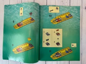 LEGO # 7774 ~ AQUA RAIDERS Crab Crusher ~ Instruction Manual