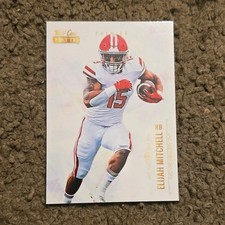 Wild Card 2021 MATTE #MBC-66 Elijah Mitchell Premier Louisiana-Lafayette FB
