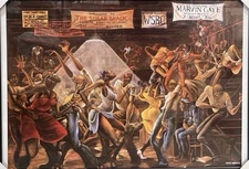 SUGAR SHACK ERNIE BARNES GOODTIMES 24x36" Print Poster