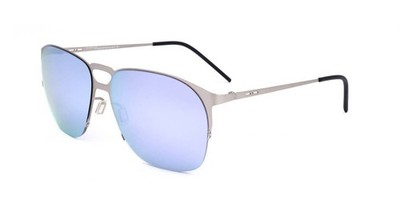 Italia Independent MOD 0211 I-THIN METAL 075.075 SILVER 57/15/140 Herren