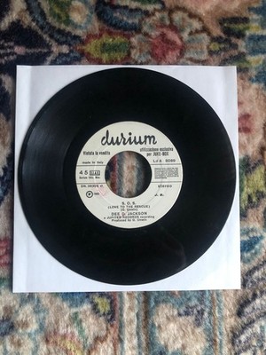 Vinyl LP 45 Giri 7'' - Sos Dee D Jackson - The Lion Sleeps Tonight Passengers