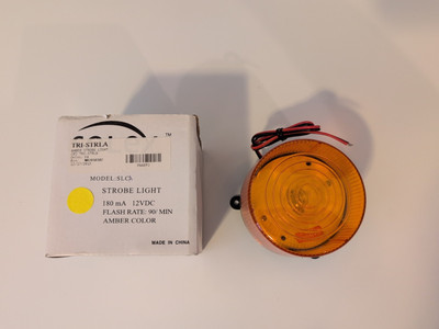 Solex SLC-A Amber Strobe Light 12VDC