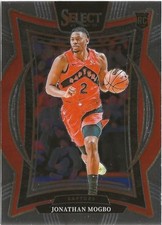 2024-25 Panini Select Jonathan Mogbo Concourse RC Toronto Raptors 