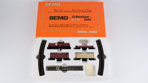 Bemo H0m 1301 Start Set Güterzug Diesellok BR V52 902 DB (Unvollständig) | Condition: Gebraucht