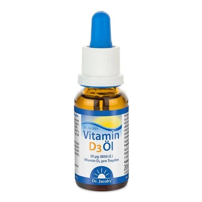 Dr. Jacob's Vitamin D3 Öl 20 ml