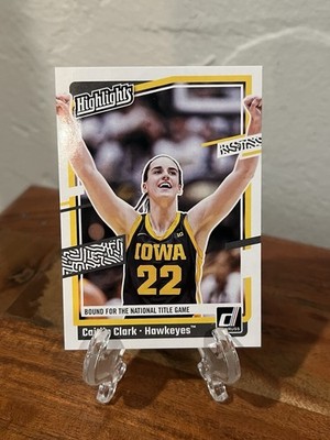 Caitlin Clark 2024 Panini Highlights #H9 Bound for the National Title Game