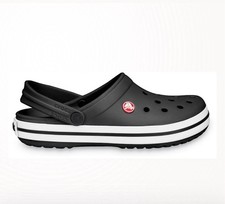 Crocs Unisex Crocband Clog Black US Men's 10 Women's 12